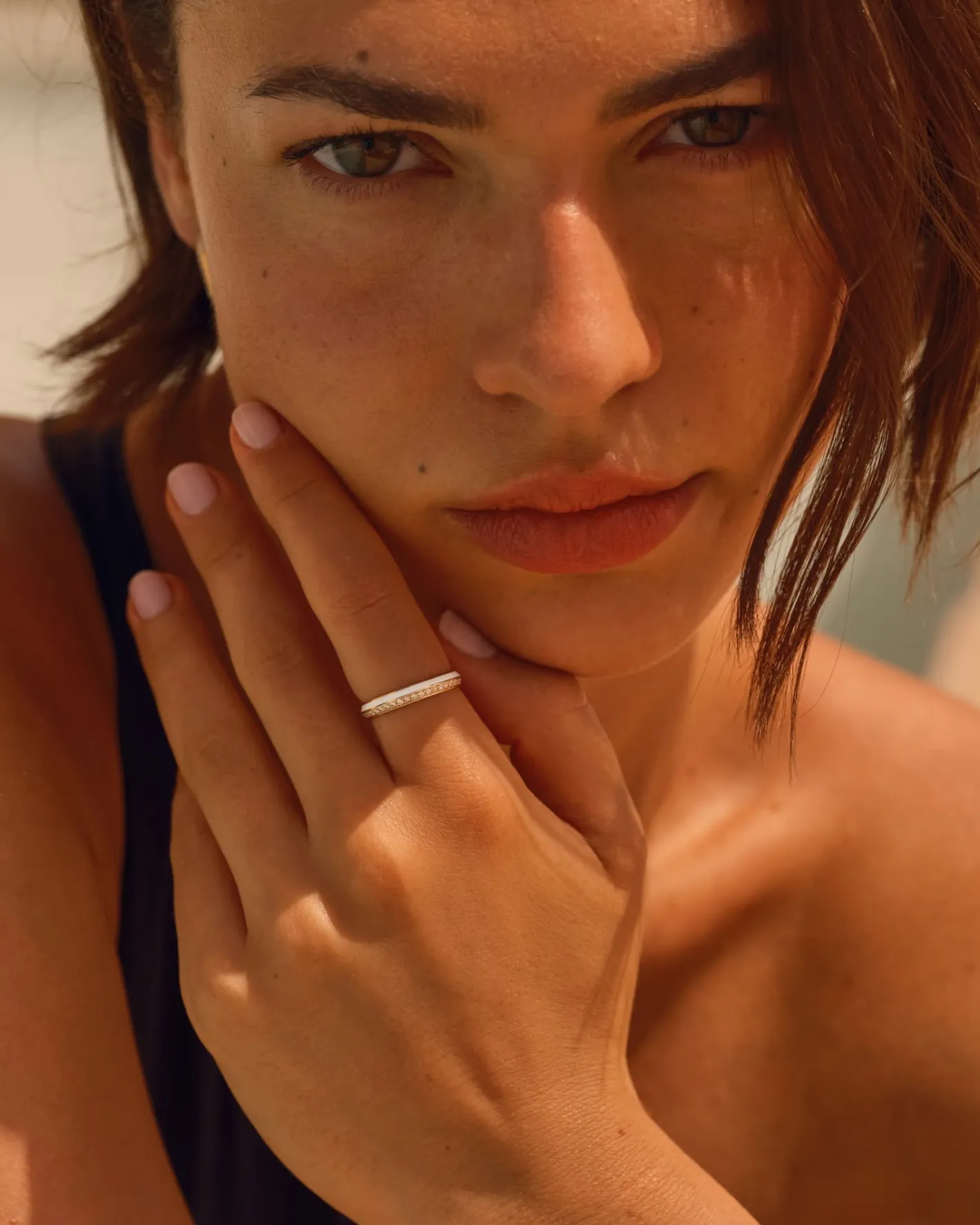 Bague Ariane Tilt Laque 3 mm^GEMMYO Sale