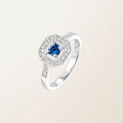 Bague Art Déco Rond 4 mm^GEMMYO Fashion