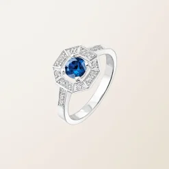Bague Art Déco Rond 5 mm^GEMMYO Discount
