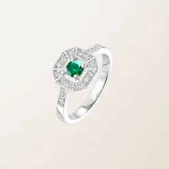 Bague Art Déco Rond 4 mm^GEMMYO Online