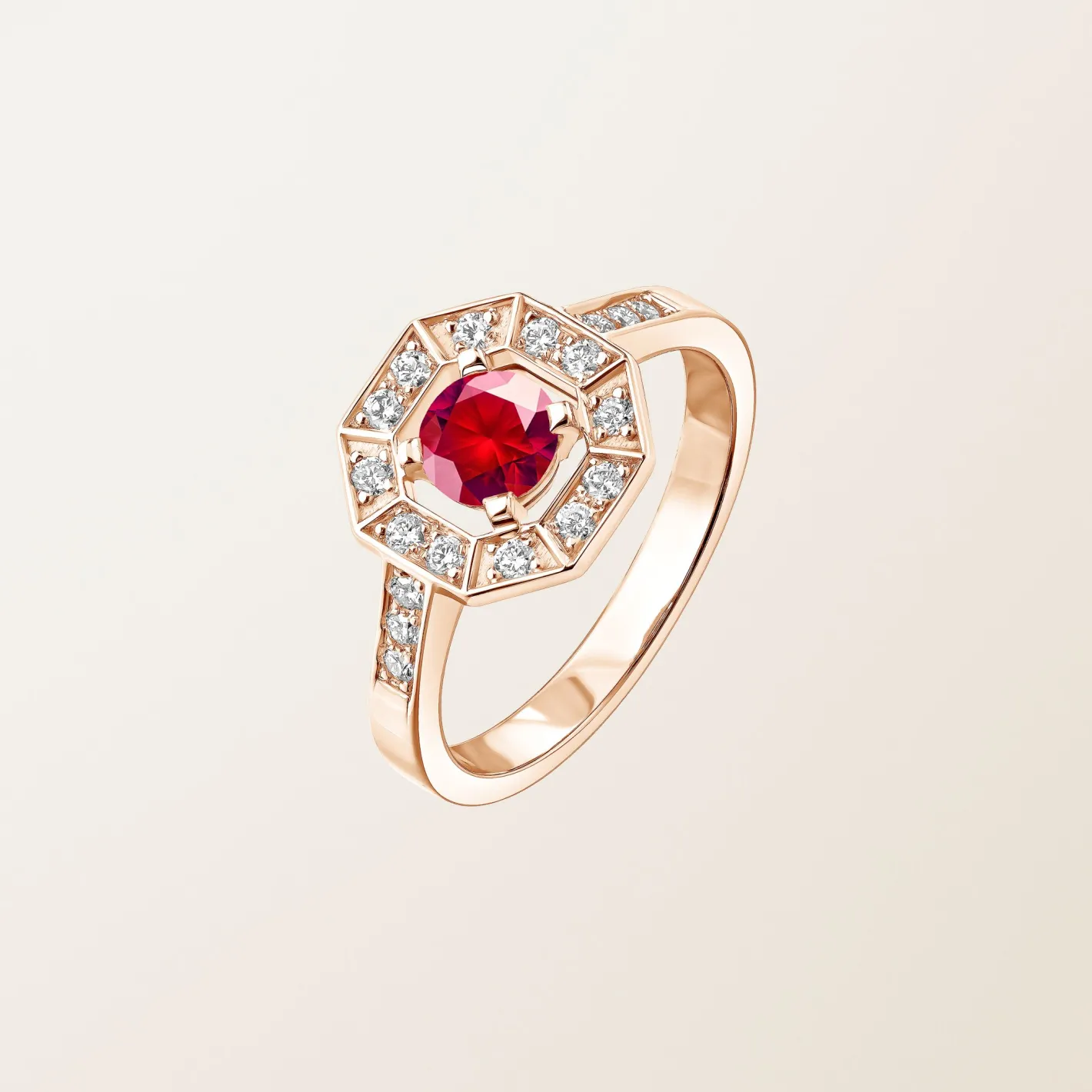 Bague Art Déco Rond 5 mm^GEMMYO Online