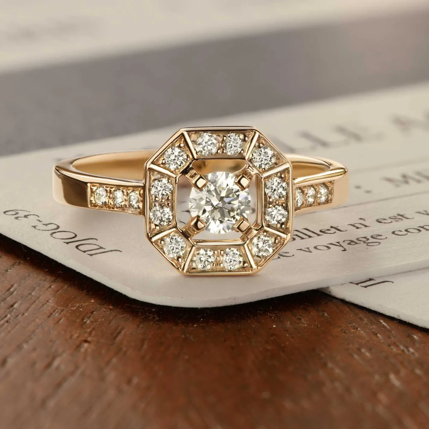 Bague Art Déco Rond 4 mm^GEMMYO Hot