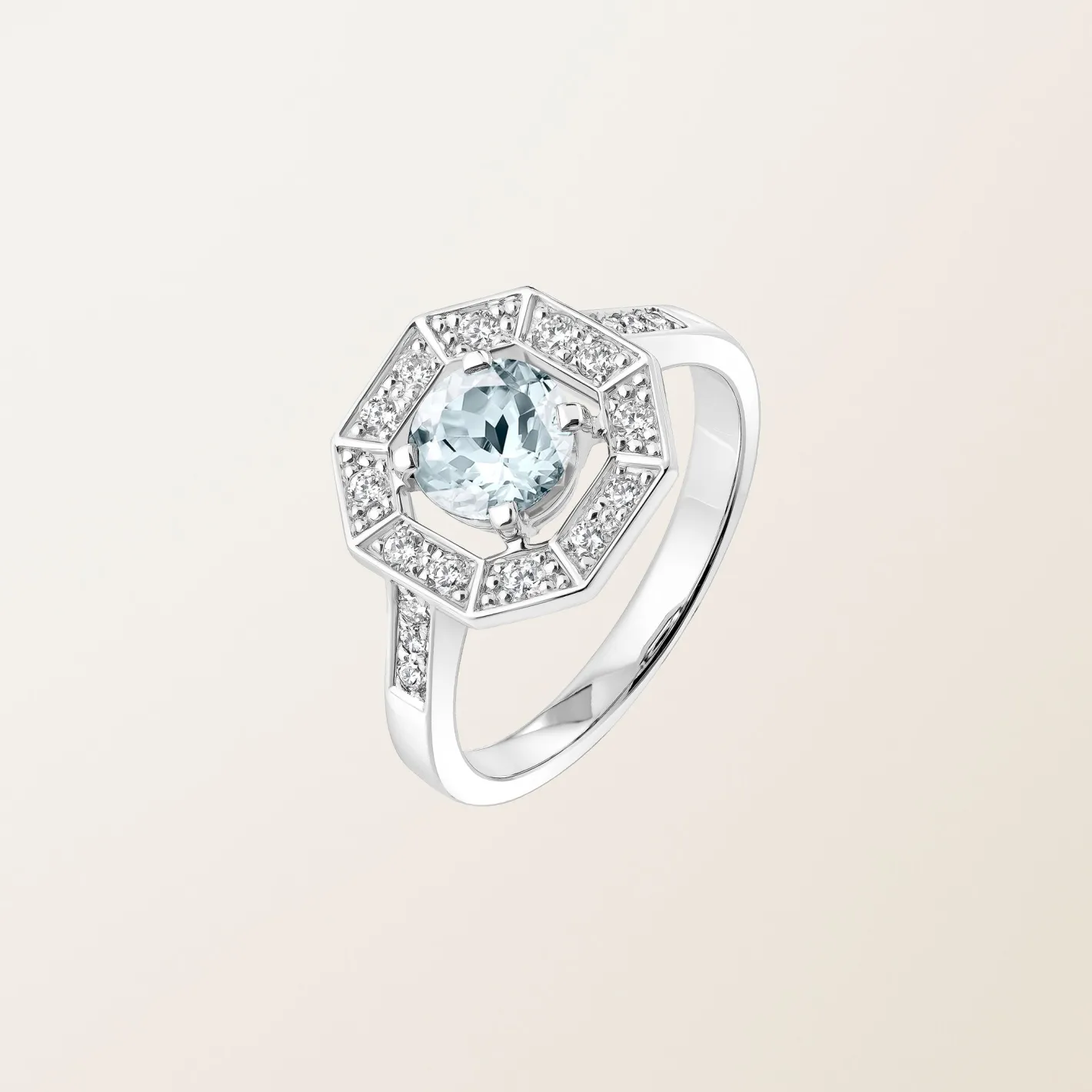 Bague Art Déco Rond 6 mm^GEMMYO Best