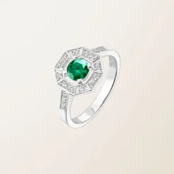 Bague Art Déco Rond 5 mm^GEMMYO Discount