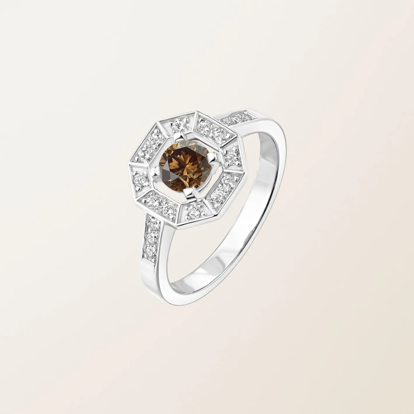 Bague Art Déco Rond 5 mm^GEMMYO Discount