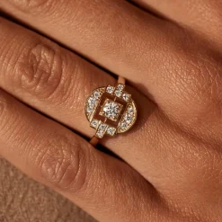 Bague Art Déco Solo^GEMMYO Discount