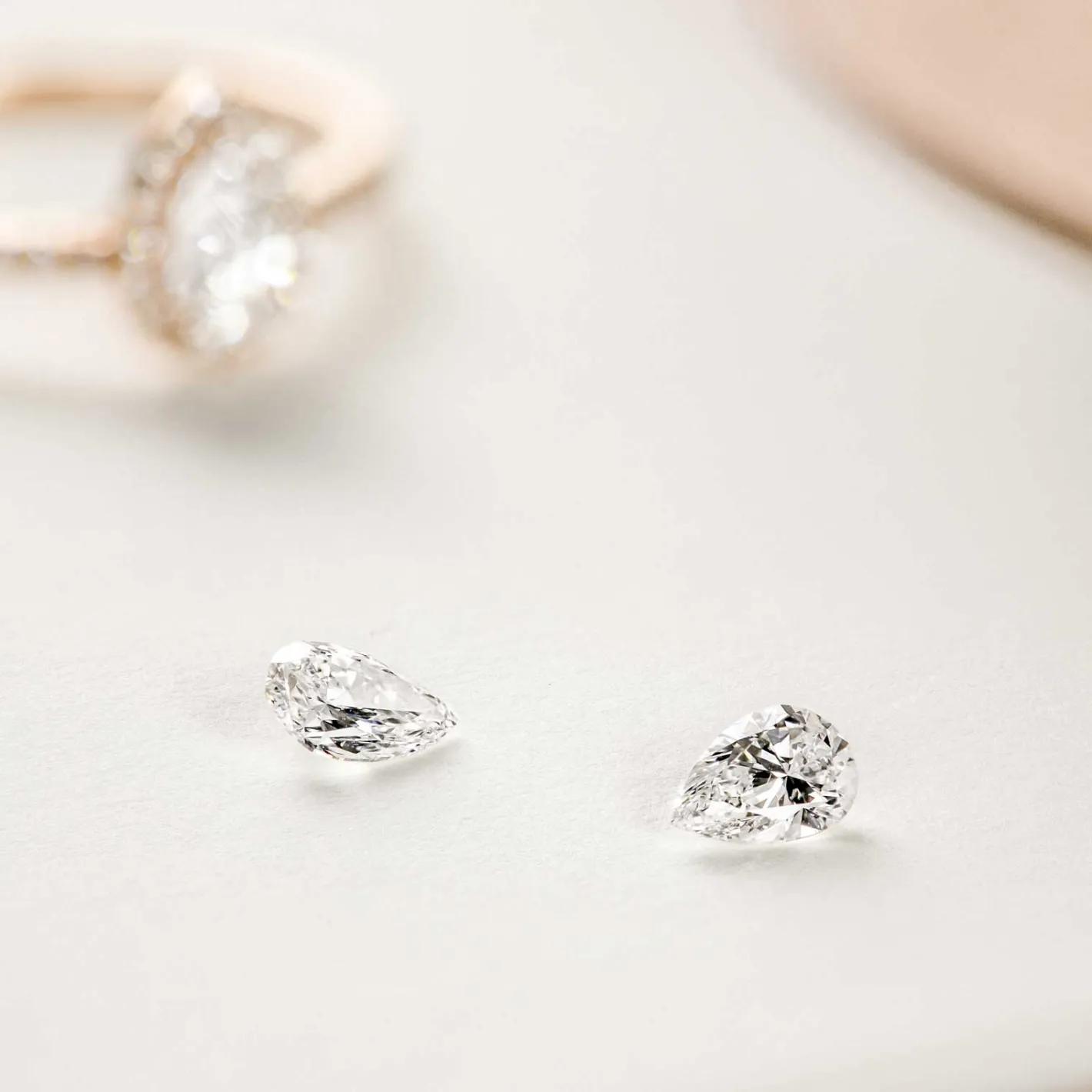 Bague Baby Rétromantique Poire Pavée^GEMMYO Hot