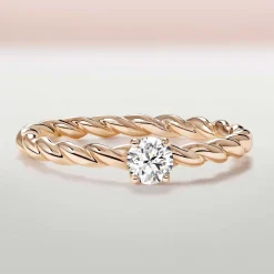 Bague Capucine 4 mm^GEMMYO New