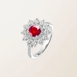 Bague Lefkos 6 mm Pavée^GEMMYO Best