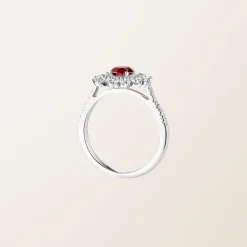 Bague Lefkos 5 mm Pavée^GEMMYO Sale