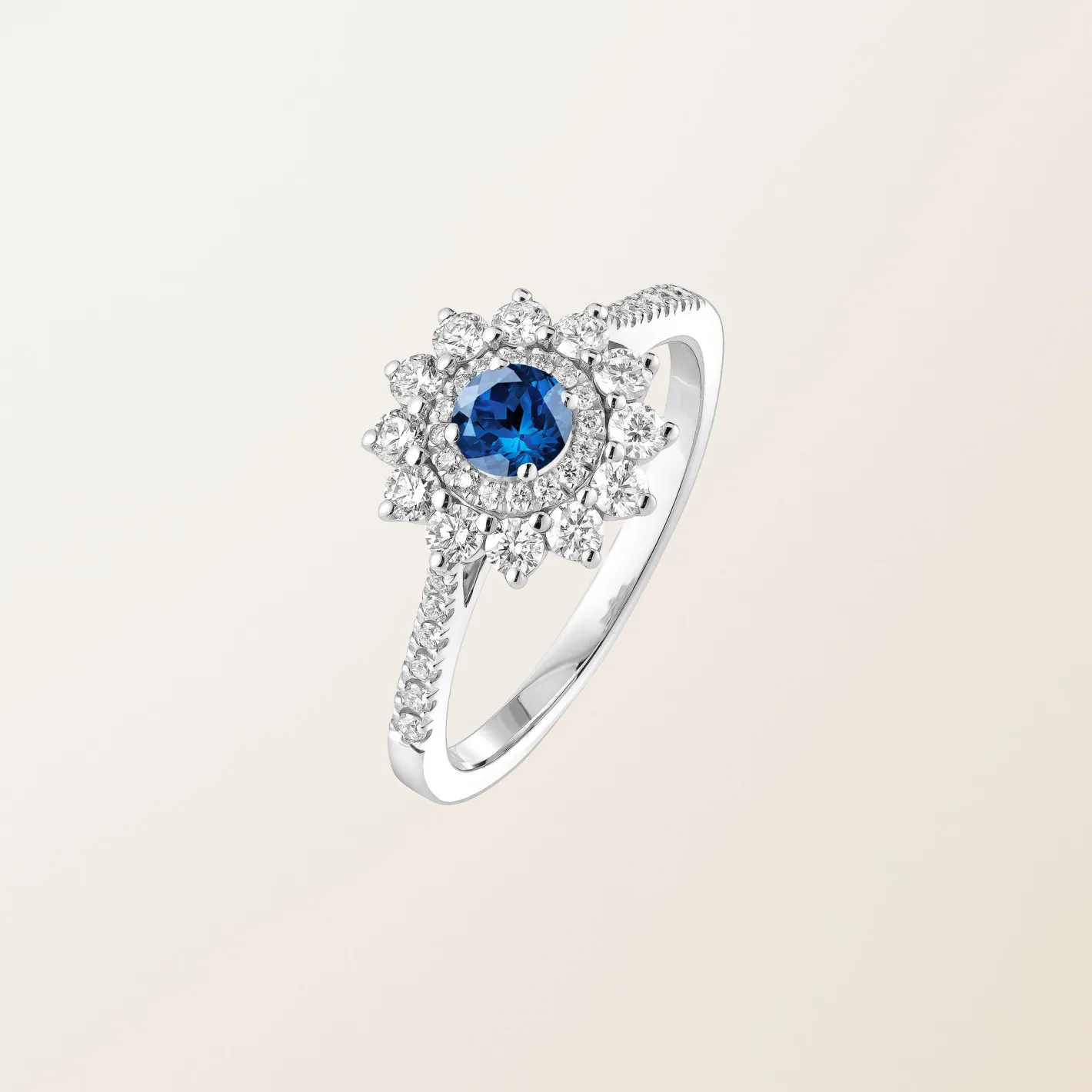 Bague Lefkos 4 mm Pavée^GEMMYO Clearance