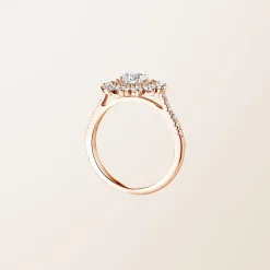 Bague Lefkos 5 mm Pavée^GEMMYO Hot