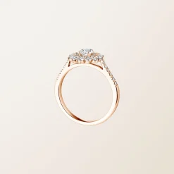 Bague Lefkos 4 mm Pavée^GEMMYO Sale