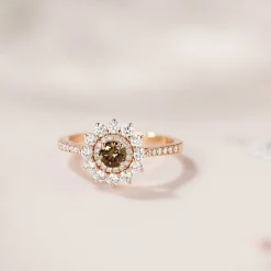 Bague Lefkos 4 mm Pavée^GEMMYO Sale