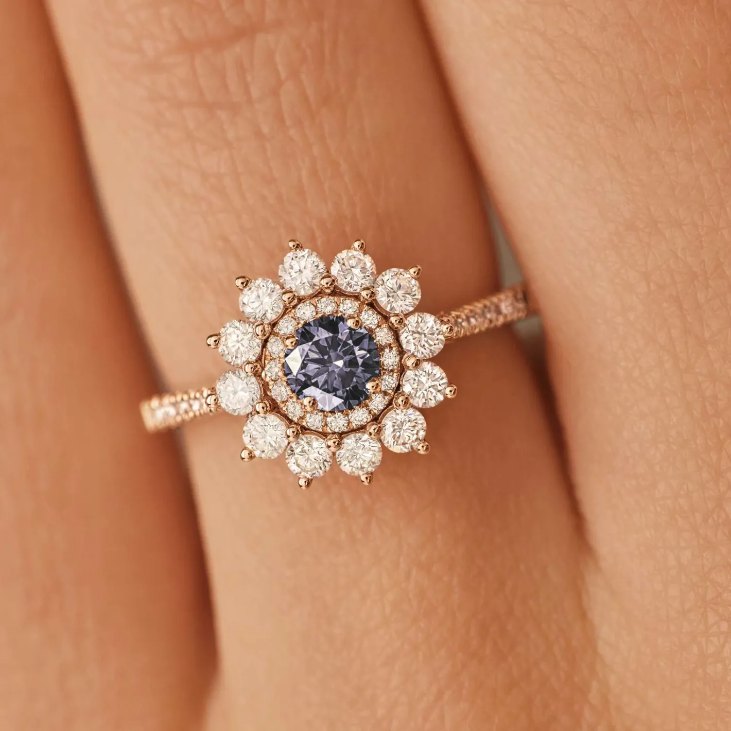 Bague Lefkos 5 mm Pavée^GEMMYO Clearance
