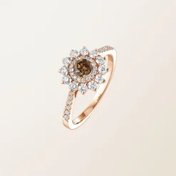 Bague Lefkos 4 mm Pavée^GEMMYO Hot