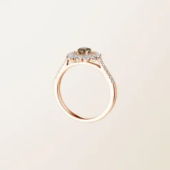 Bague Lefkos 4 mm Pavée^GEMMYO Hot