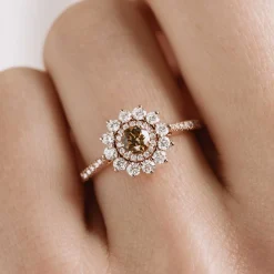 Bague Lefkos 4 mm Pavée^GEMMYO Hot