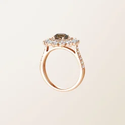 Bague Lefkos 6 mm Pavée^GEMMYO Hot