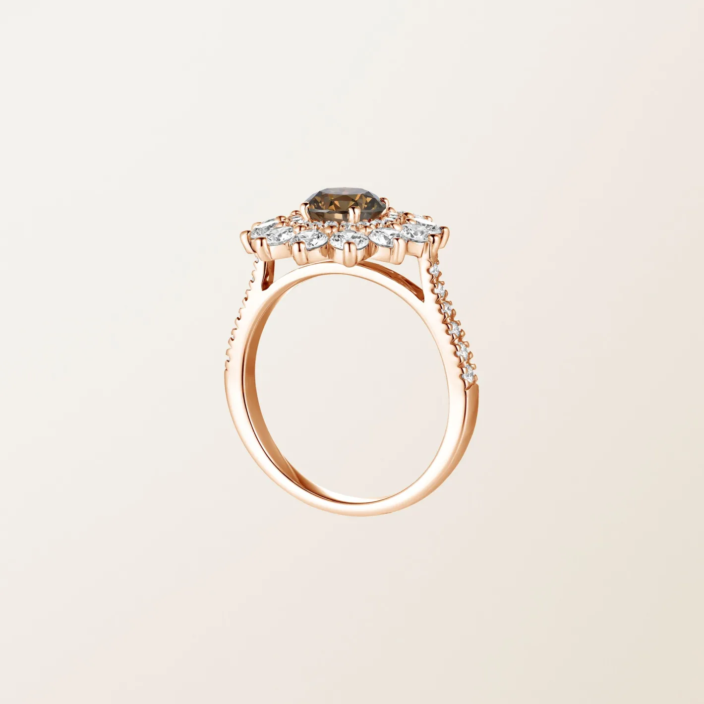 Bague Lefkos 6 mm Pavée^GEMMYO Hot