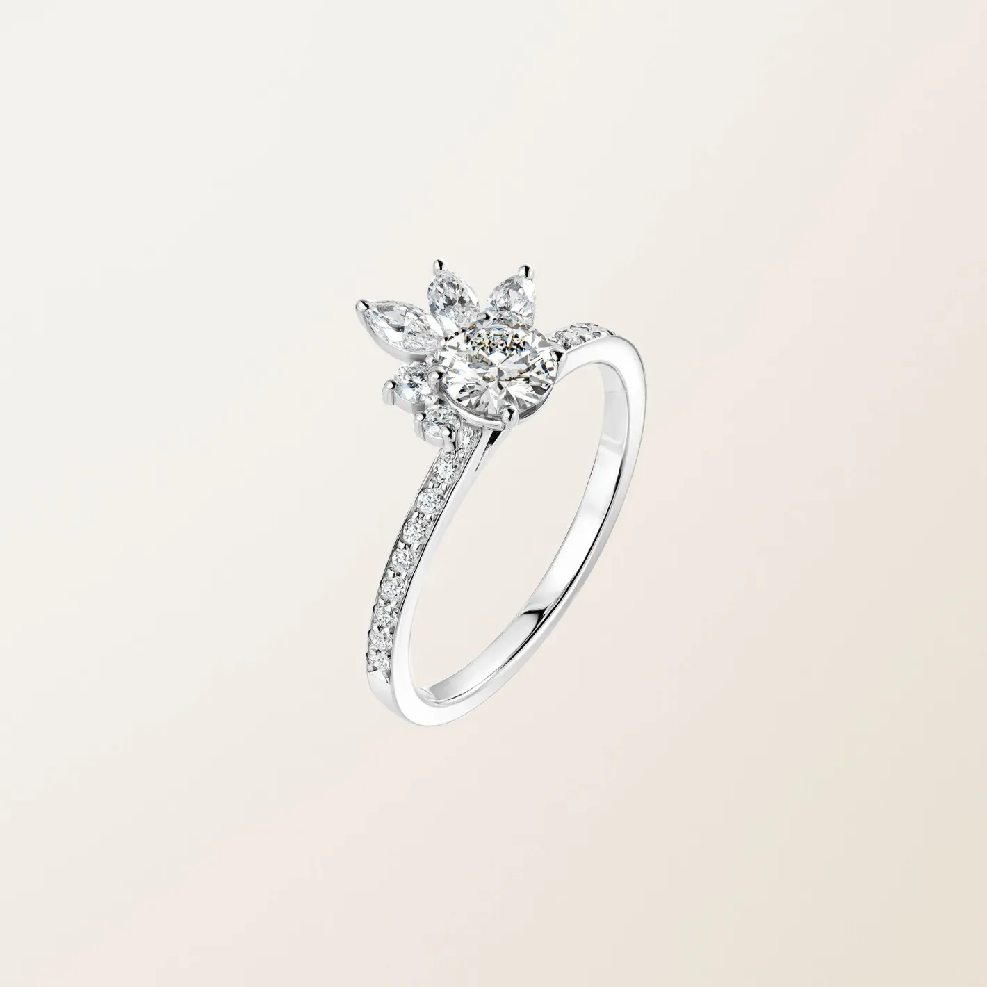 Bague Little EverBloom Pavée^GEMMYO Fashion