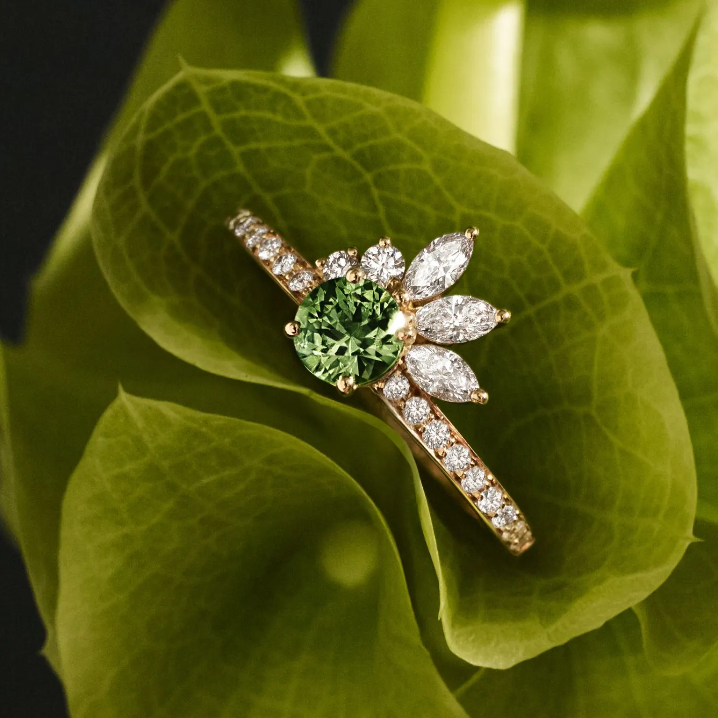 Bague Little EverBloom Pavée^GEMMYO Fashion