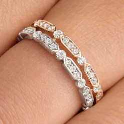 Bague MET Duo Pavée^GEMMYO Outlet
