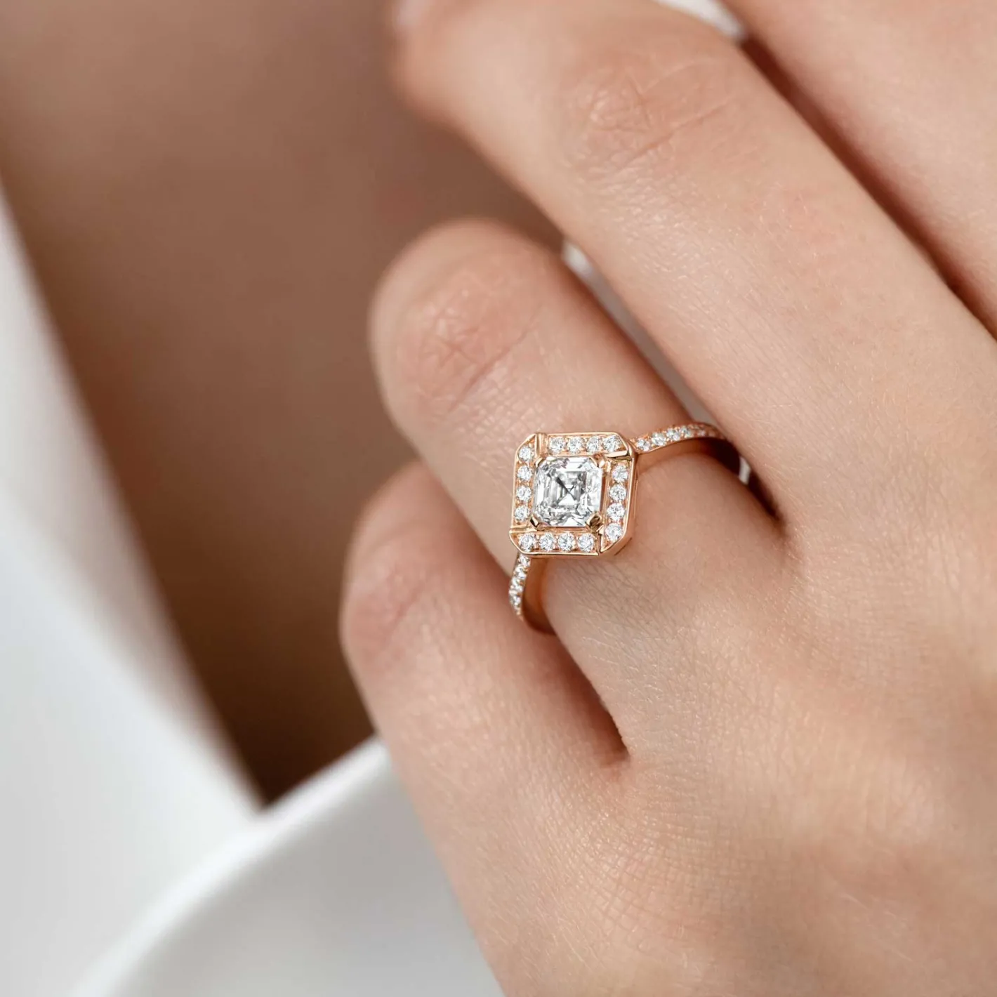Bague Plissage^GEMMYO New
