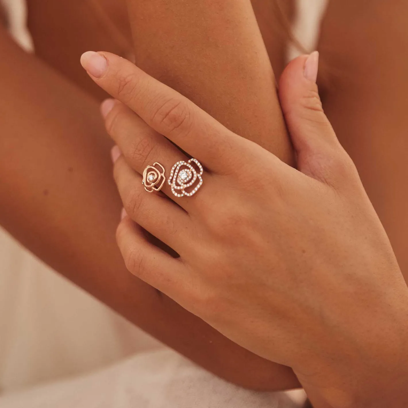 Bague PrimaRosa Duo de Roses^GEMMYO Online