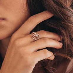 Bague PrimaRosa Pavée^GEMMYO Discount