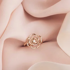 Bague PrimaRosa Pavée^GEMMYO Discount