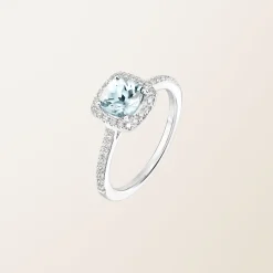 Bague Rétromantique Coussin Pavée^GEMMYO Clearance