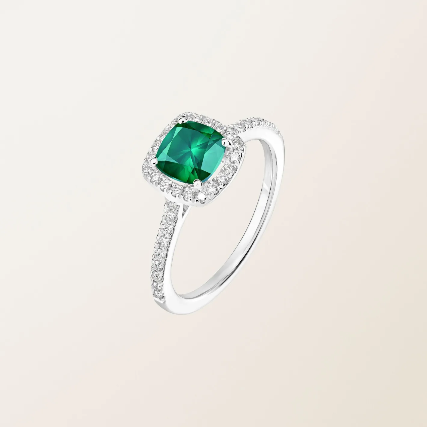 Bague Rétromantique Coussin Pavée^GEMMYO Clearance
