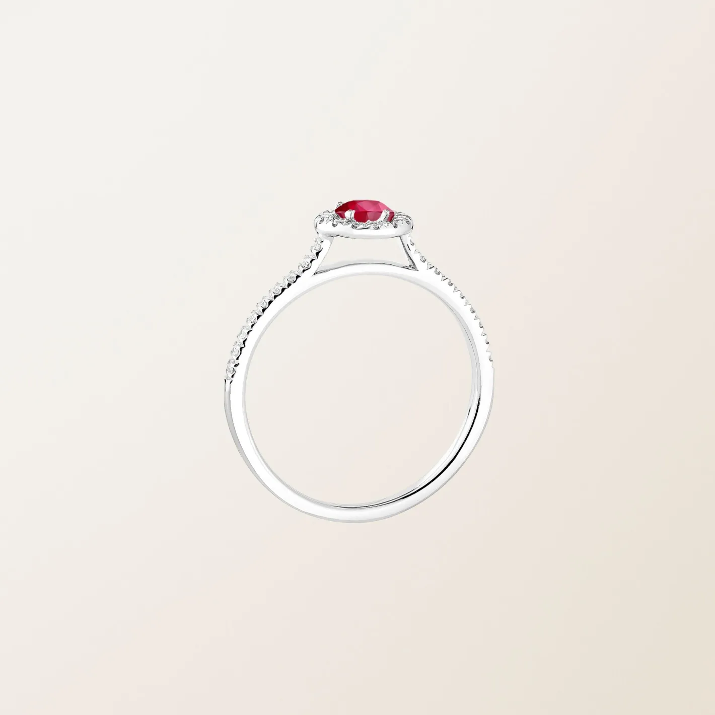 Bague Rétromantique S Pavée^GEMMYO Clearance
