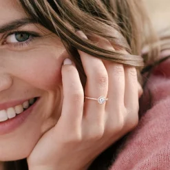 Bague Rétromantique S Pavée^GEMMYO Clearance