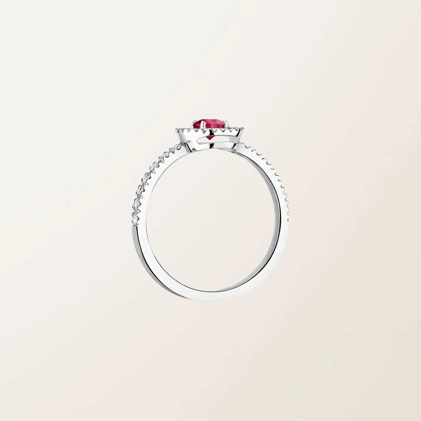 Bague Rétromantique Solo Pavée^GEMMYO Outlet