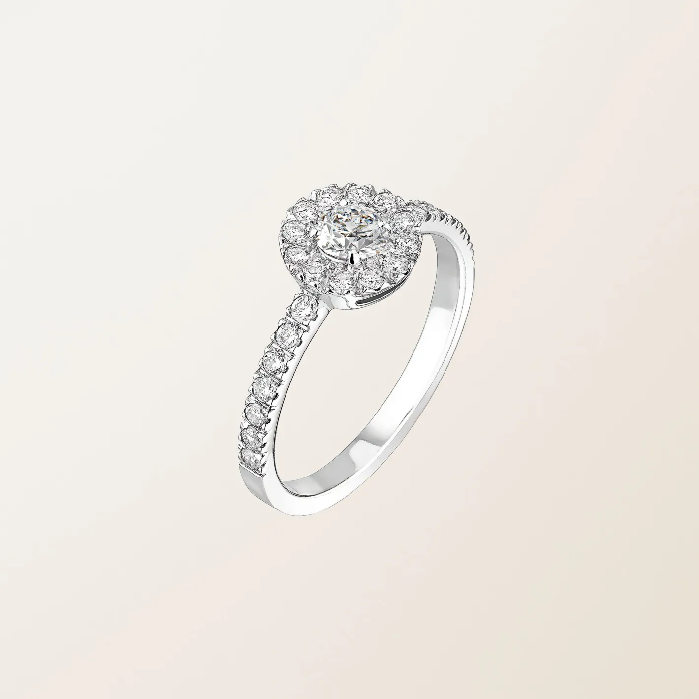 Bague Rétromantique Solo Pavée^GEMMYO Discount