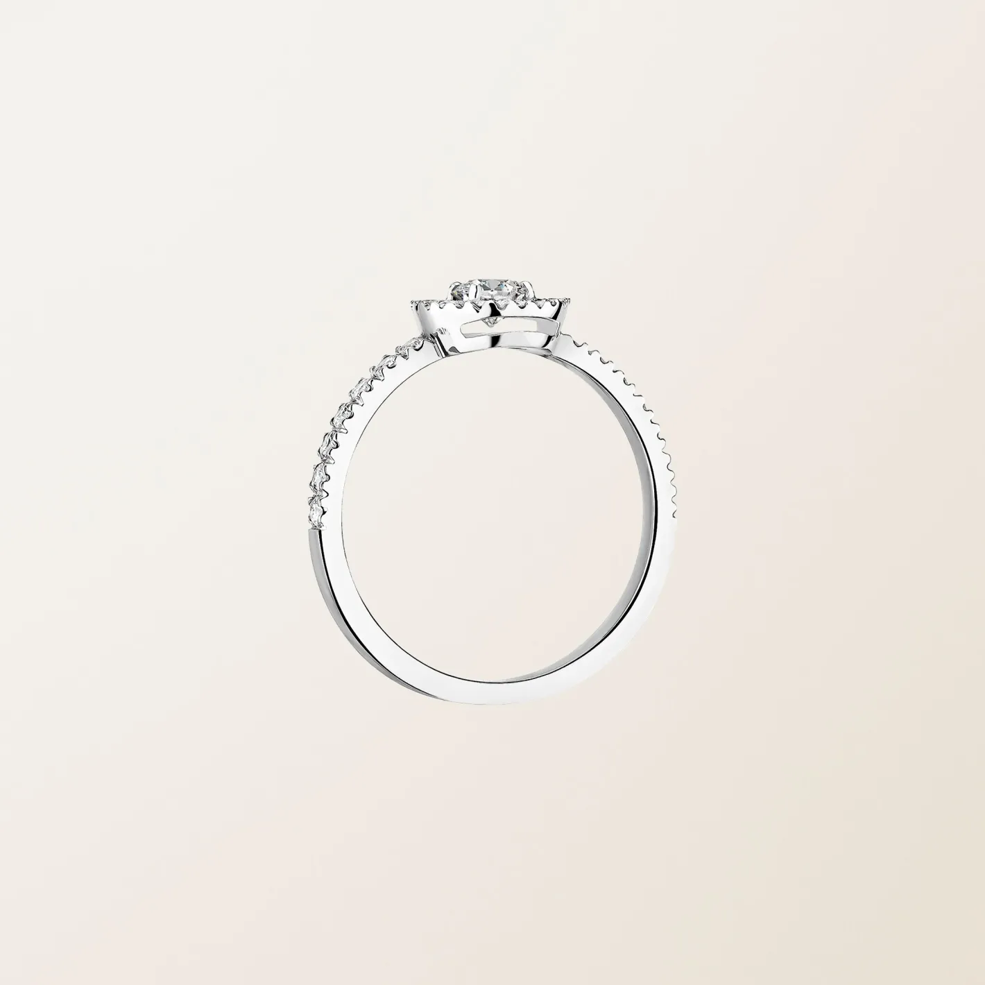 Bague Rétromantique Solo Pavée^GEMMYO Discount