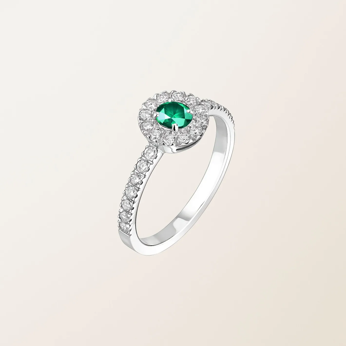 Bague Rétromantique Solo Pavée^GEMMYO Clearance