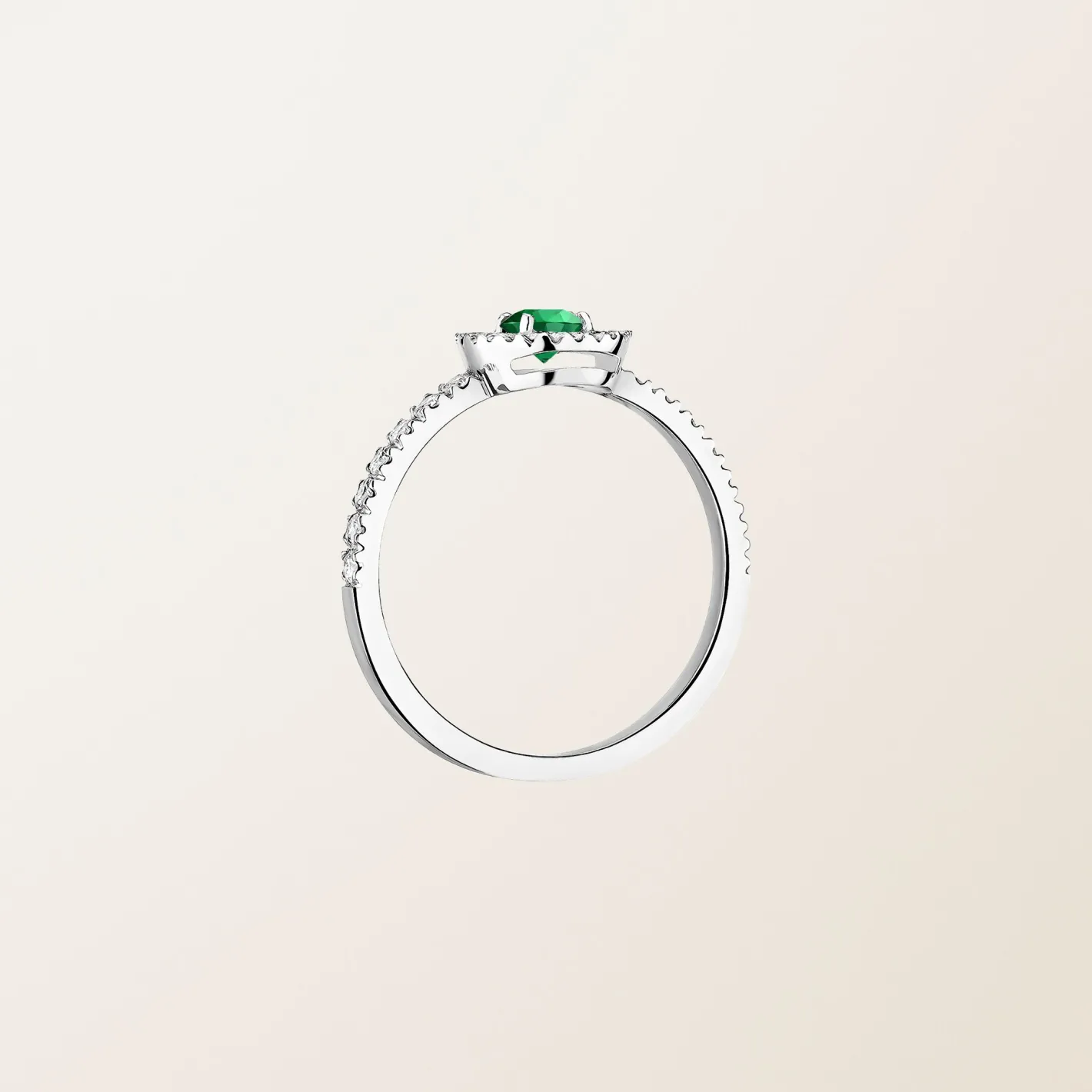 Bague Rétromantique Solo Pavée^GEMMYO Clearance