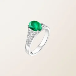 Bague Rétromantique Tiare Pavée^GEMMYO Online