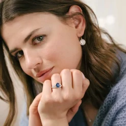 Bague Rétromantique Tiare Pavée^GEMMYO Online