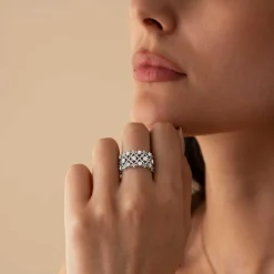 Bague RétroMilano Prima Pavée^GEMMYO Hot