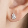 Boucles d'oreilles Baby Rétromantique Poires Pavées^GEMMYO Fashion