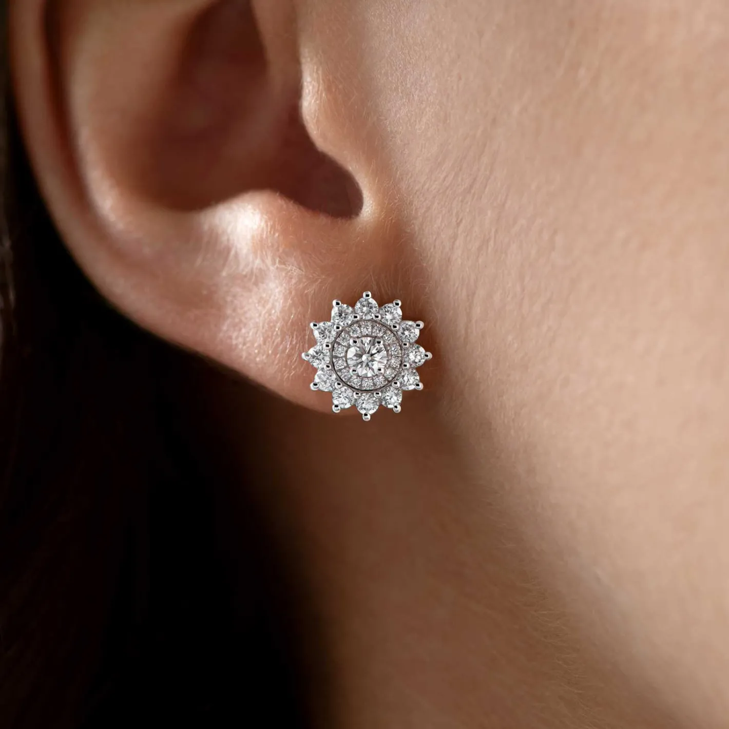Boucles d'oreilles Lefkos^GEMMYO Online