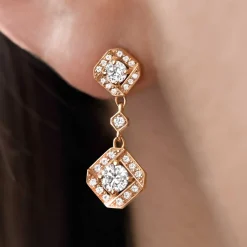 Boucles d'oreilles Plissage^GEMMYO Discount