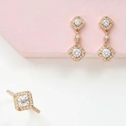 Boucles d'oreilles Plissage^GEMMYO Discount
