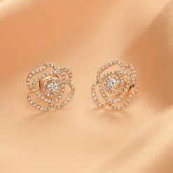 Boucles d'oreilles PrimaRosa Alta^GEMMYO Best