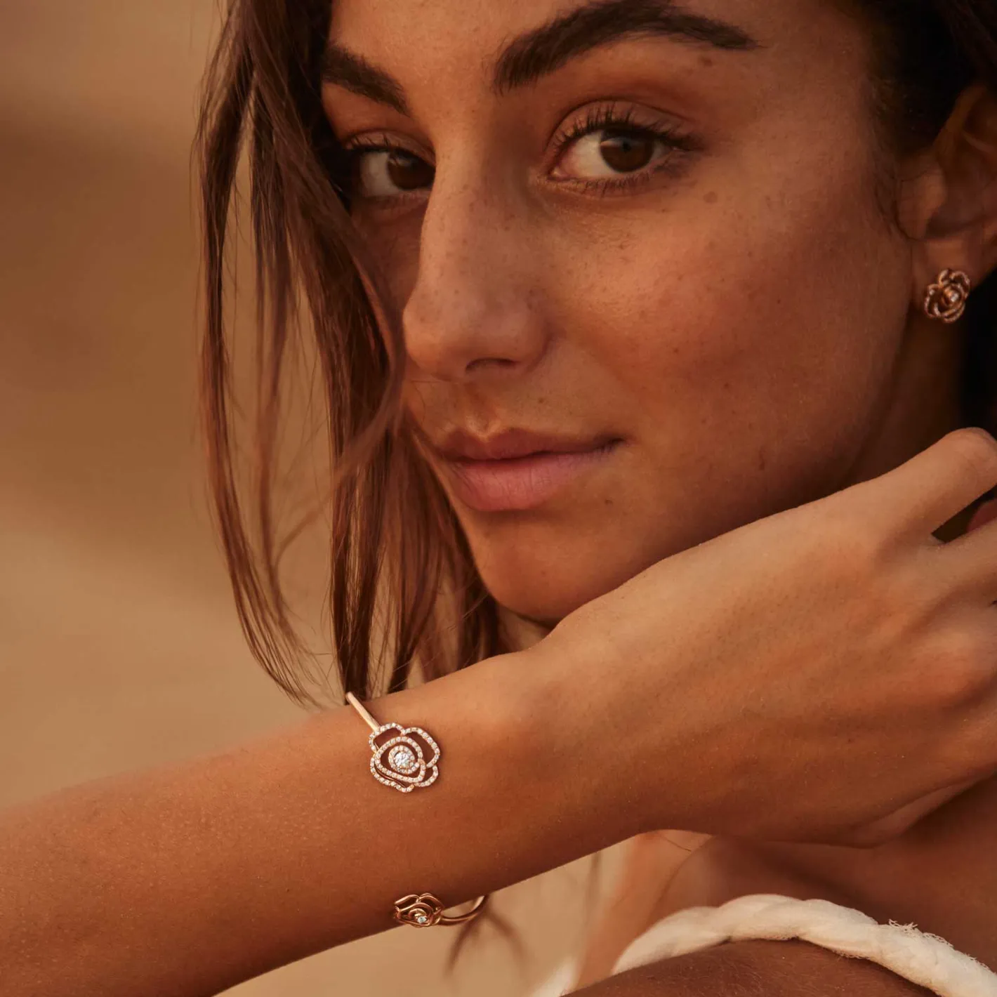 Bracelet PrimaRosa Duo de Roses^GEMMYO Online