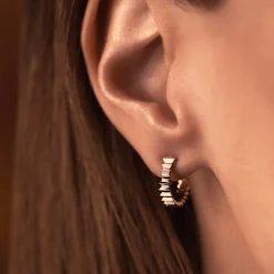 Mono boucle d'oreille Entaille^GEMMYO Hot